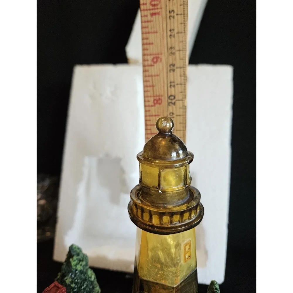 Vintage Seaside Lighthouse Nightlight Tested Works